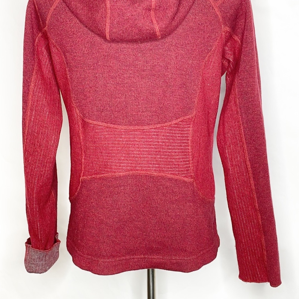 Mountain Hardwear Burgundy Wool Blend Jacket (M) - Picture 7 of 11
